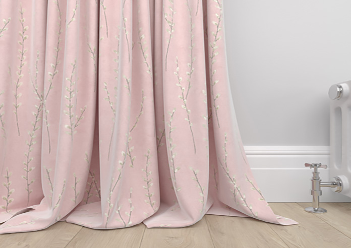 Willow Field, Precious Pink - Made to Measure Curtains - Image 6